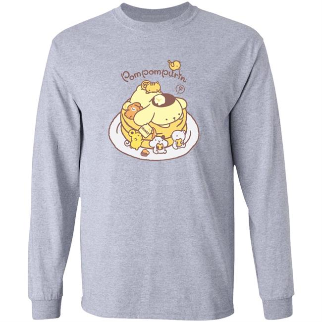 Pom Pom Purin Pancake Shirt Lovedoveclarke Pom Pom Purin Pancake Shirt HoangAnh - Pom Pom Purin Pancake Shirt Lovedoveclarke Pom Pom Purin Pancake Shirt