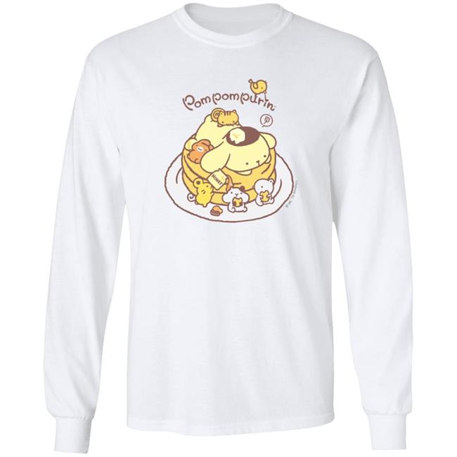 Pom Pom Purin Pancake Shirt Lovedoveclarke Pom Pom Purin Pancake Shirt HoangAnh - Pom Pom Purin Pancake Shirt Lovedoveclarke Pom Pom Purin Pancake Shirt