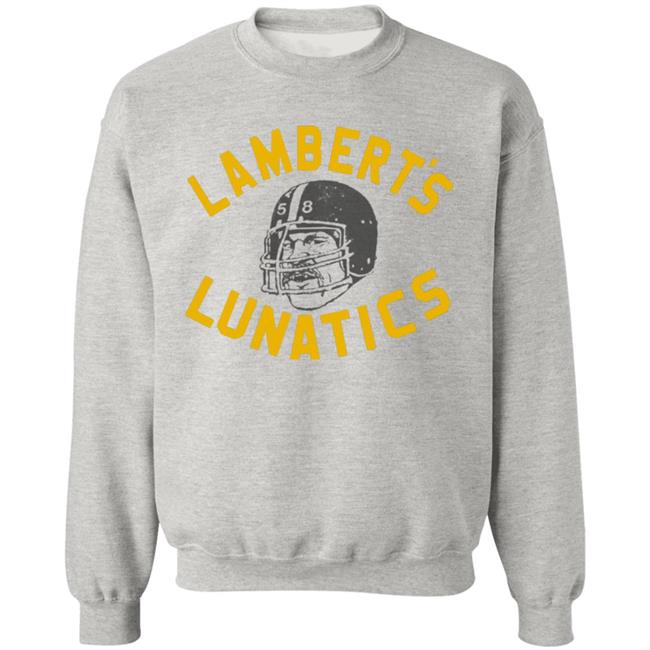 Lambert's Lunatics Shirt Cam Heyward Wearing Jack Lambert Pittsburgh Steelers Shirt Vu - Lambert's Lunatics Shirt Cam Heyward Wearing Jack Lambert Pittsburgh Steelers Shirt