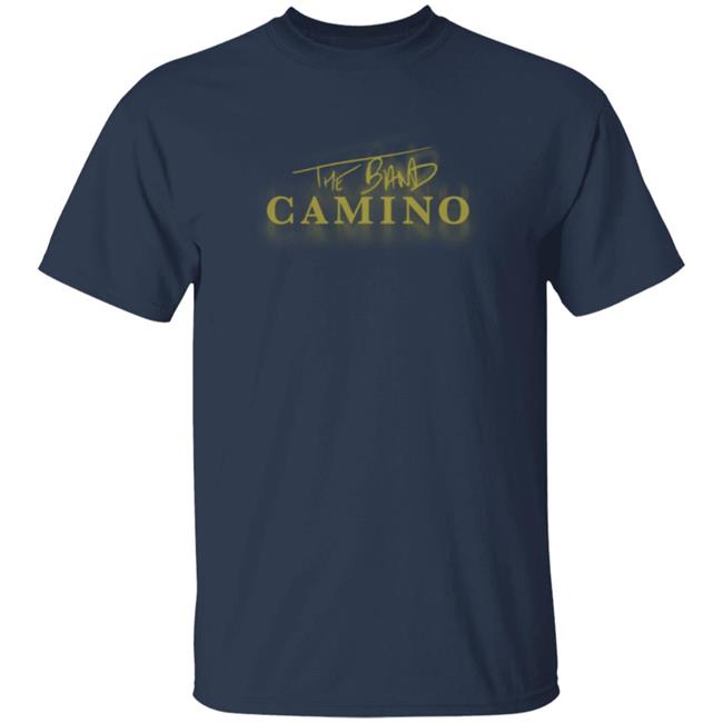 The Band Camino Blurred Logo Shirt Vu - The Band Camino Blurred Logo Shirt