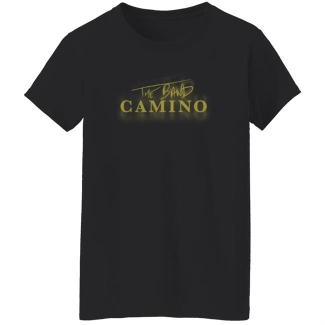 The Band Camino Blurred Logo Shirt Vu - The Band Camino Blurred Logo Shirt
