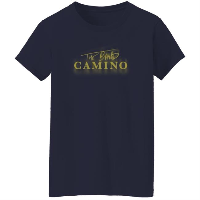 The Band Camino Blurred Logo Shirt Vu - The Band Camino Blurred Logo Shirt