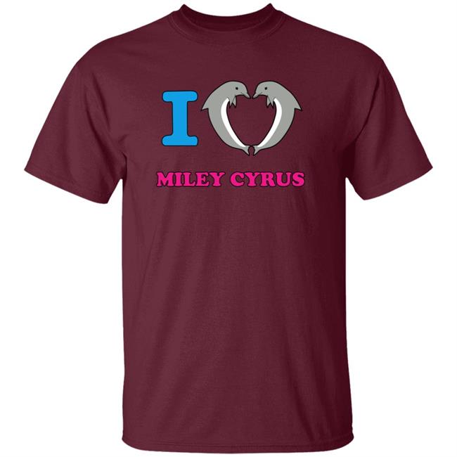 I Love Miley Cyrus Shirt Aron Piper Vu - I Love Miley Cyrus Shirt Aron Piper