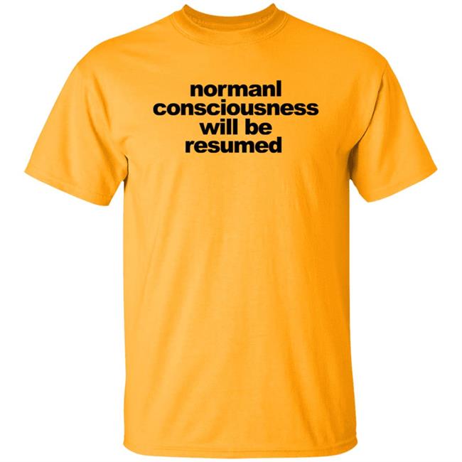 Normal Consciousness Will Be Resumed Shirt Lesley-Ann Brandt Lucifer shirt Vu - Normal Consciousness Will Be Resumed Shirt Lesley-Ann Brandt Lucifer shirt