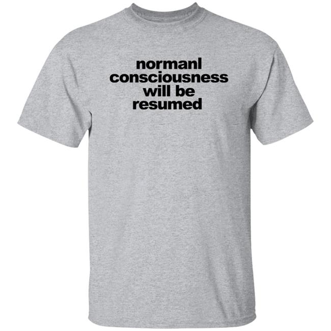 Normal Consciousness Will Be Resumed Shirt Lesley-Ann Brandt Lucifer shirt Vu - Normal Consciousness Will Be Resumed Shirt Lesley-Ann Brandt Lucifer shirt