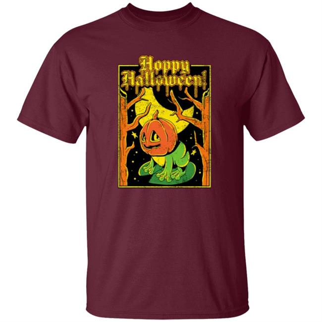 Boomerna Hoppy Halloween Tee Shirt Boomerna Merch Vu - Boomerna Hoppy Halloween Tee Shirt Boomerna Merch