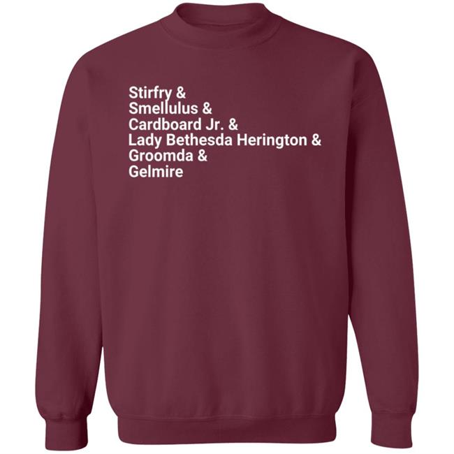 Stirfry Smellulus Cardboard Jr Shirt Branson Reese Stirfry Smellulus Cardboard Jr Shirt Hoodie Sweatshirt Thao - Stirfry Smellulus Cardboard Jr Shirt Branson Reese Stirfry Smellulus Cardboard Jr Shirt Hoodie Sweatshirt