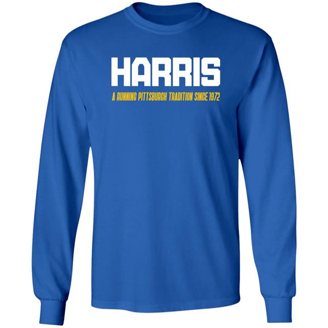 Harris A Running Pittsburgh Tradition Since 1972 Shirt Pittsburgh Clothing Company Harris A Running Pittsburgh Tradition Since 1972 Shirt Hoodie Sweatshirt Harris A Running Pittsburgh Tradition Since 1972 Shirt Pittsburgh Clothing Company Harris A Running Pittsburgh Tradition Since 1972 Shirt Hoodie Sweatshirt