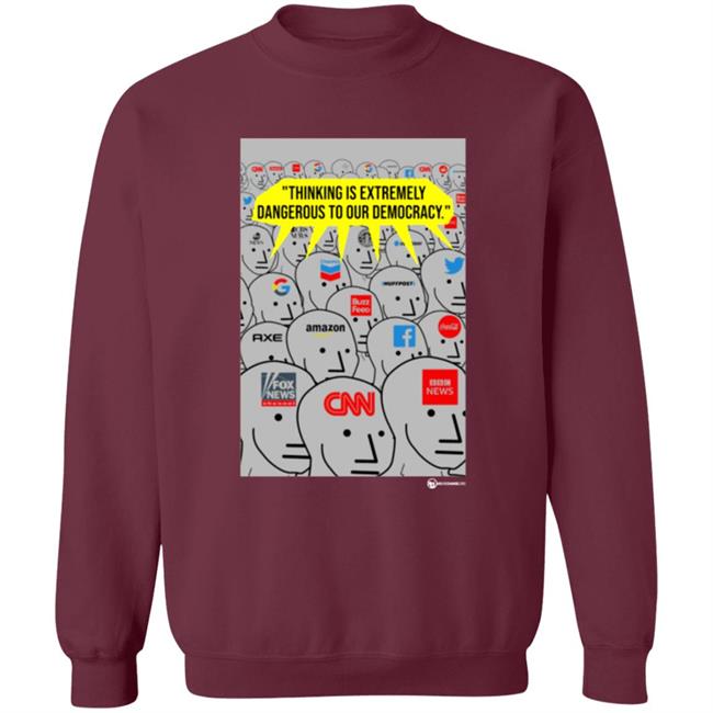 Thinking Is Dangerous Shirt Luke Rudkowski Thinking Is Dangerous Shirt Hoodie Sweatshirt Thinking Is Dangerous Shirt Luke Rudkowski Thinking Is Dangerous Shirt Hoodie Sweatshirt