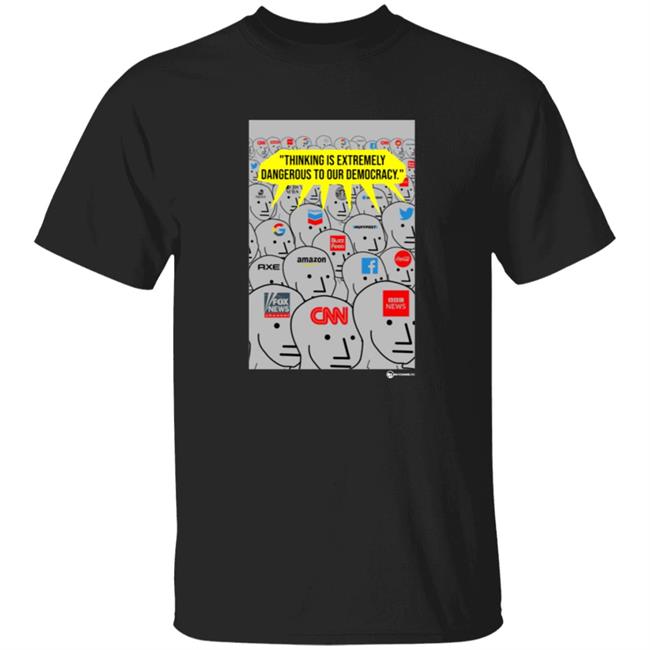 Thinking Is Dangerous Shirt Luke Rudkowski Thinking Is Dangerous Shirt Hoodie Sweatshirt