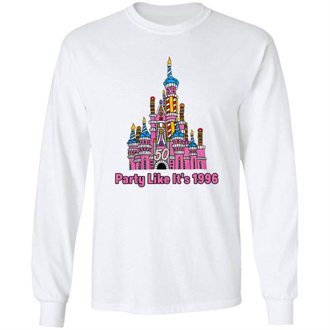 50Th Anniversary Case Castle Party Like It's 1996 Shirt Littleshopofgeeks Merch 50Th Anniversary Case Castle Party Like It's 1996 Shirt Littleshopofgeeks Merch