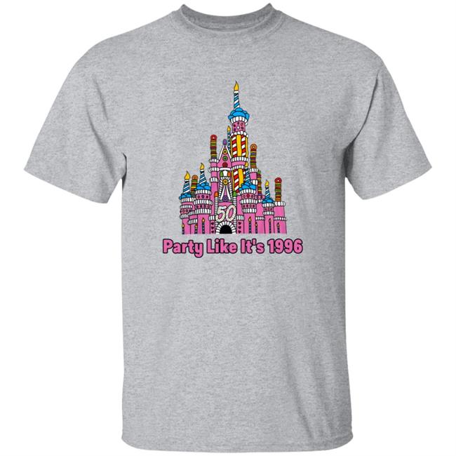 50Th Anniversary Case Castle Party Like It's 1996 Shirt Littleshopofgeeks Merch 50Th Anniversary Case Castle Party Like It's 1996 Shirt Littleshopofgeeks Merch