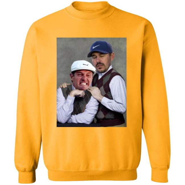 Bryson Dechambeau And Brooks Koepka The Hug Shirt Justin Thomas Bryson Dechambeau And Brooks Koepka The Hug Shirt Justin Thomas