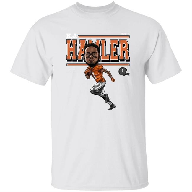 Tim Patrick Wearing Kj Hamler Shirt Denver Football K.J. Hamler Cartoon Shirt Tim Patrick Wearing Kj Hamler Shirt Denver Football K.J. Hamler Cartoon Shirt