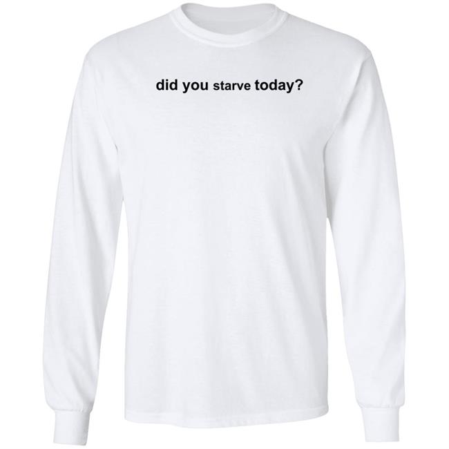 Did You Starve Today Hoodie TikToker Sienna Gomez Did You Eat Today Hoodie Did You Starve Today Hoodie TikToker Sienna Gomez Did You Eat Today Hoodie