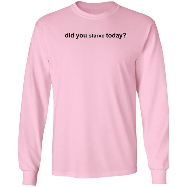 Did You Starve Today Hoodie TikToker Sienna Gomez Did You Eat Today Hoodie Did You Starve Today Hoodie TikToker Sienna Gomez Did You Eat Today Hoodie