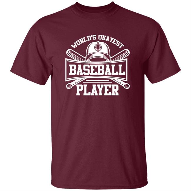 World's Okayest Baseball Player Shirt Brett Phillips World's Okayest Baseball Player Shirt Brett Phillips