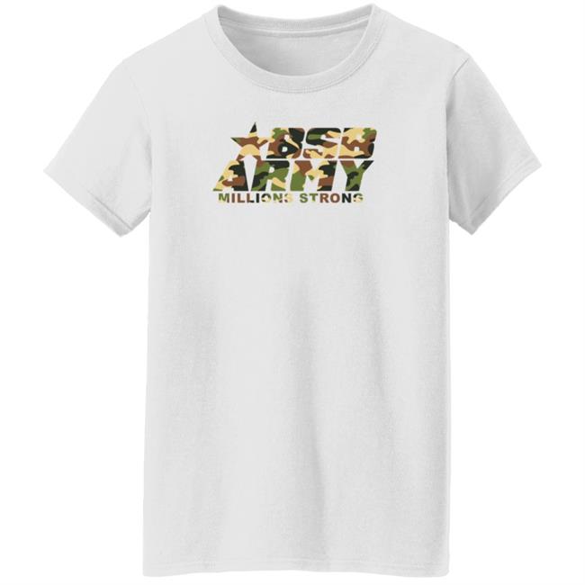 Bsb Army Millions Strong Hoodie Bsb Army Shirt Bsb Army Millions Strong Hoodie Bsb Army Shirt