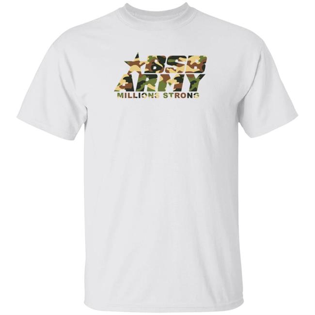 Bsb Army Millions Strong Hoodie Bsb Army Shirt Bsb Army Millions Strong Hoodie Bsb Army Shirt
