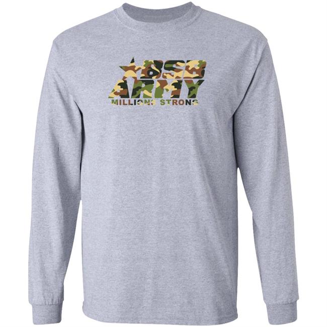 Bsb Army Millions Strong Hoodie Bsb Army Shirt Bsb Army Millions Strong Hoodie Bsb Army Shirt
