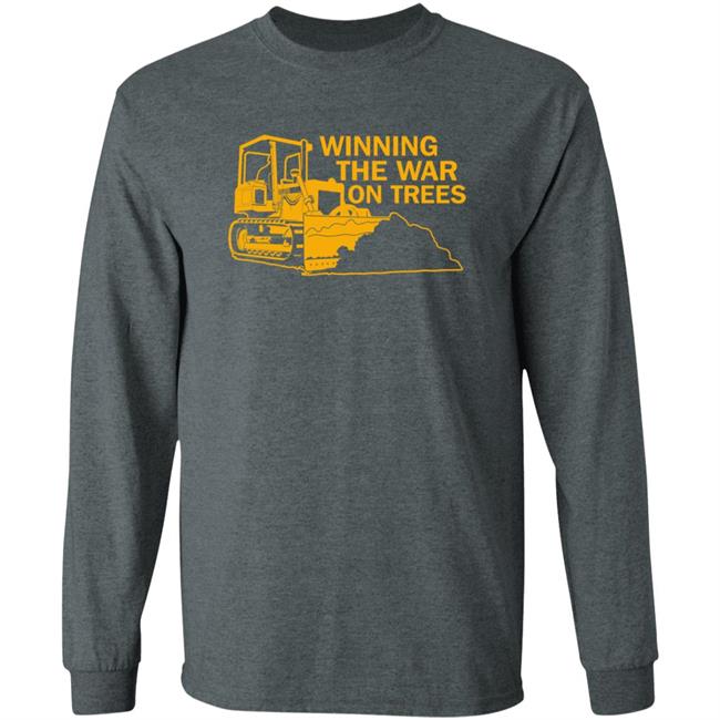 Winning The War On Trees Shirt Earth Peace Love Hug Environmental Shirt Winning The War On Trees Shirt Earth Peace Love Hug Environmental Shirt
