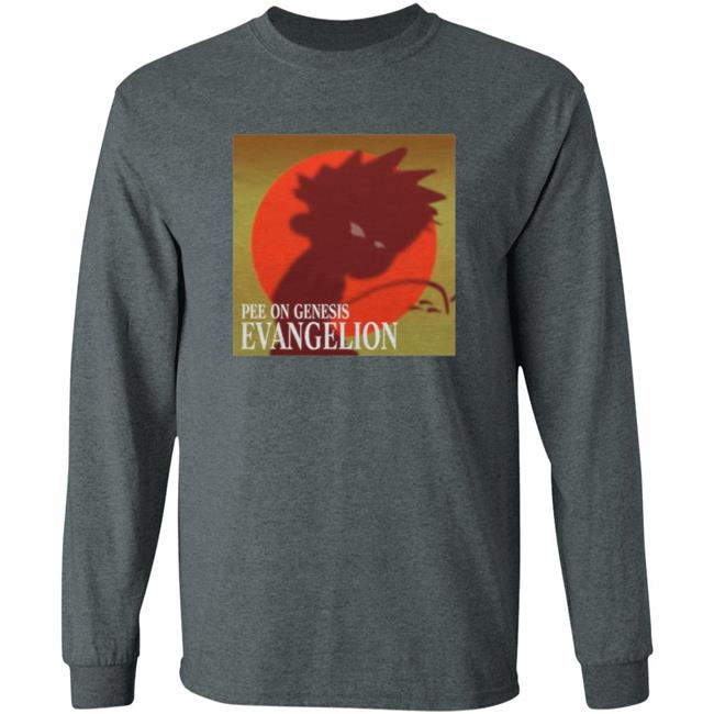 Pee On Genesis Evangelion Shirt The Hard Times Shop Pee On Genesis Evangelion Shirt The Hard Times Shop