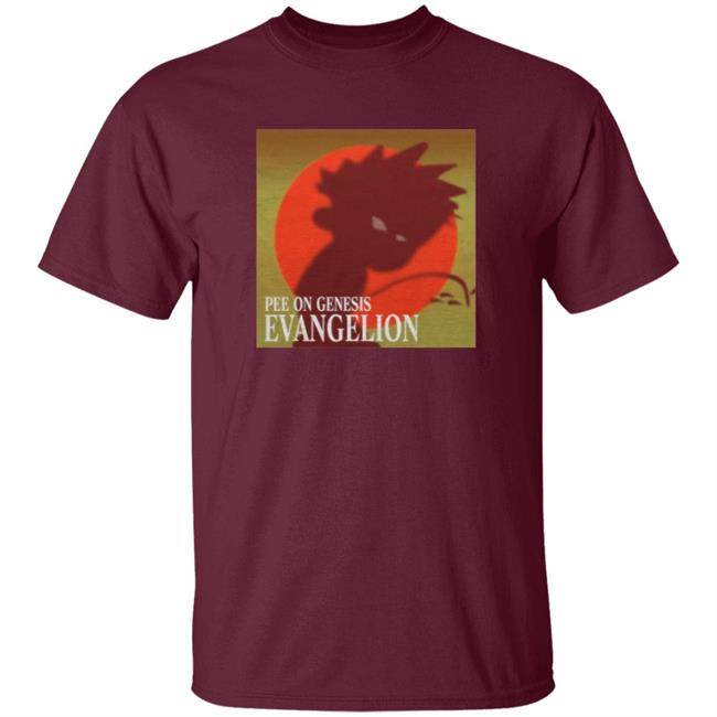 Pee On Genesis Evangelion Shirt The Hard Times Shop Pee On Genesis Evangelion Shirt The Hard Times Shop