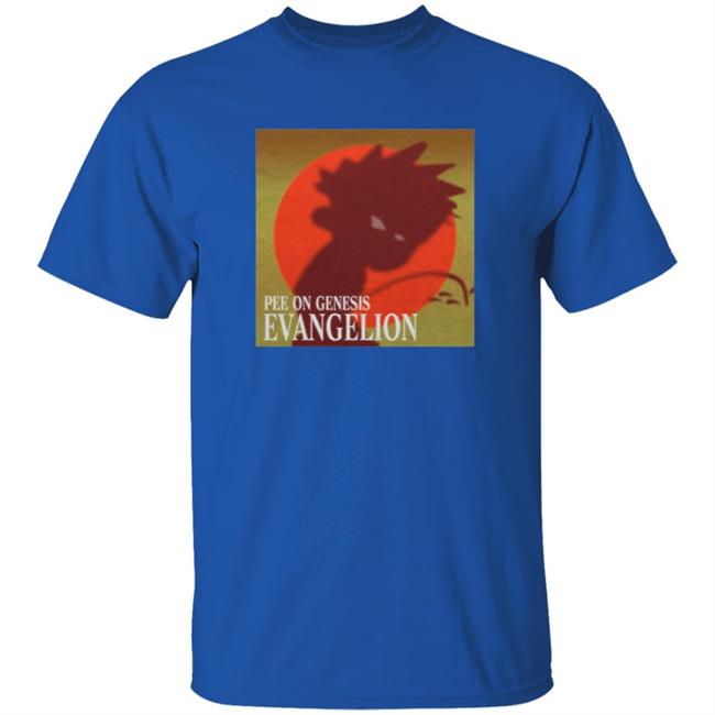 Pee On Genesis Evangelion Shirt The Hard Times Shop Pee On Genesis Evangelion Shirt The Hard Times Shop