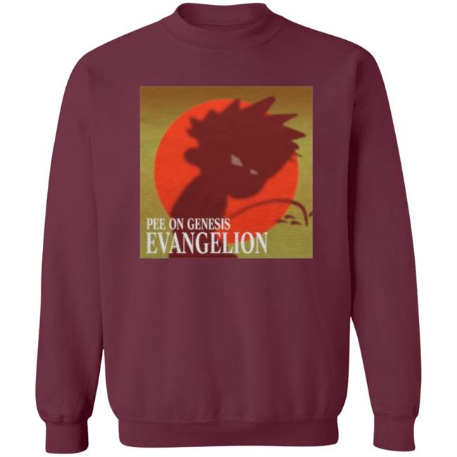 Pee On Genesis Evangelion Shirt The Hard Times Shop Pee On Genesis Evangelion Shirt The Hard Times Shop