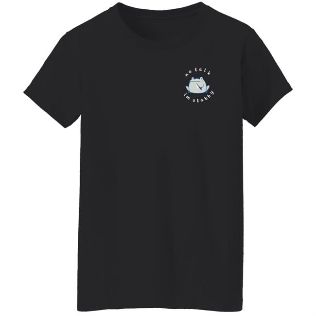 Rainy Lune Merch Umvvelt X Rainylune No Talk I'm Stabby Shirt Rainy Lune Merch Umvvelt X Rainylune No Talk I'm Stabby Shirt