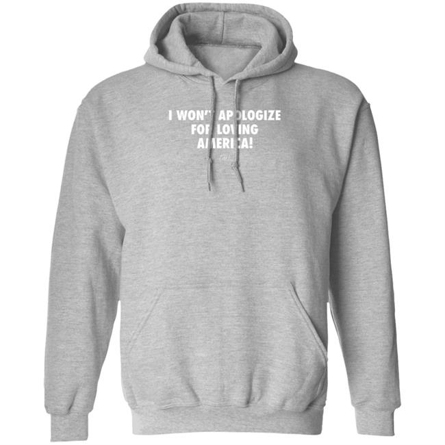 I Won't Apologize For Loving America Shirt Brittany Aldean Officialchristianwalker Merch I Won't Apologize For Loving America Shirt Brittany Aldean Officialchristianwalker Merch