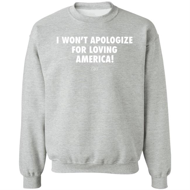I Won't Apologize For Loving America Shirt Brittany Aldean Officialchristianwalker Merch I Won't Apologize For Loving America Shirt Brittany Aldean Officialchristianwalker Merch