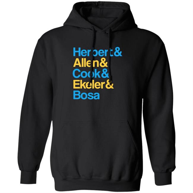 Herbert Allen Cook Ekeler Bosa Shirt Chargers Herbert Allen Cook Ekeler Bosa Shirt Chargers