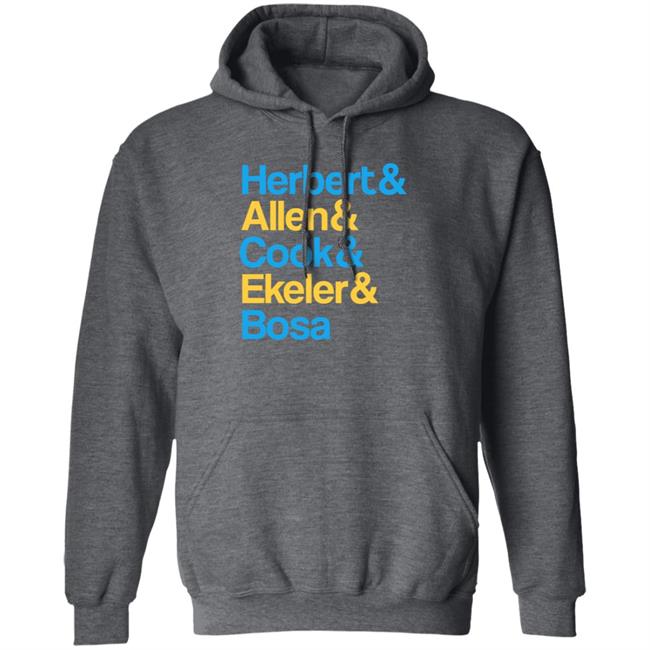Herbert Allen Cook Ekeler Bosa Shirt Chargers Herbert Allen Cook Ekeler Bosa Shirt Chargers