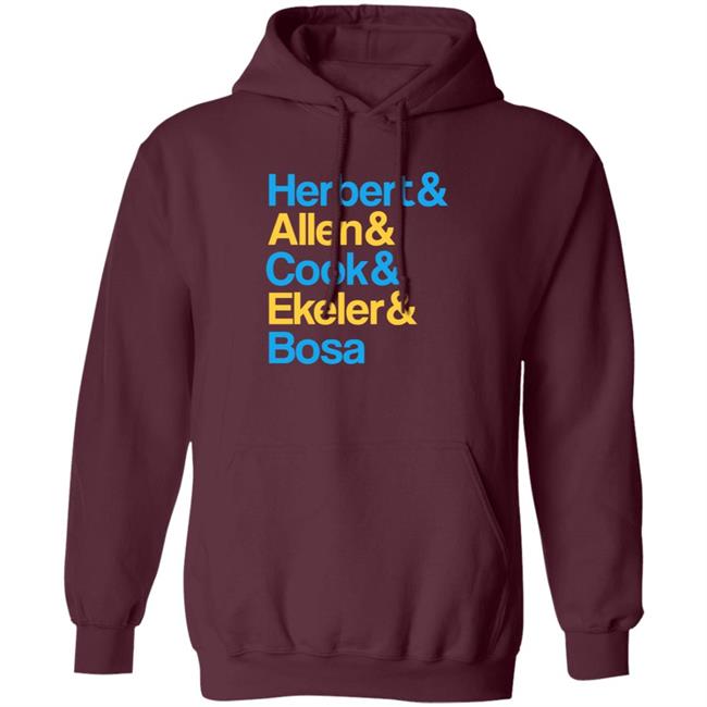 Herbert Allen Cook Ekeler Bosa Shirt Chargers Herbert Allen Cook Ekeler Bosa Shirt Chargers