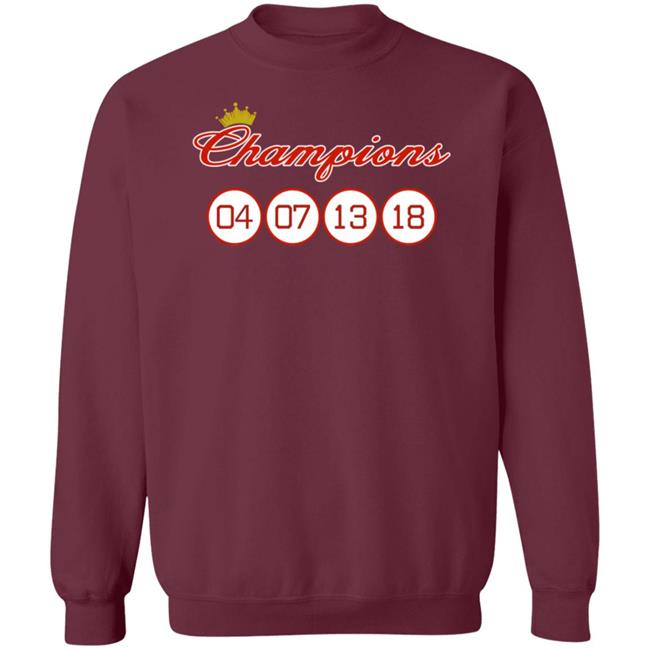 Jared Carrabis Champions 04 07 13 18 Shirt Hoodie Swaeatshirt Jared Carrabis Champions 04 07 13 18 Shirt Hoodie Swaeatshirt