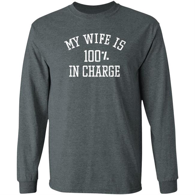 Marcus Lemonis My Wife Is 100% In Charge Shirt Hoodie Sweatshirt Marcus Lemonis My Wife Is 100% In Charge Shirt Hoodie Sweatshirt