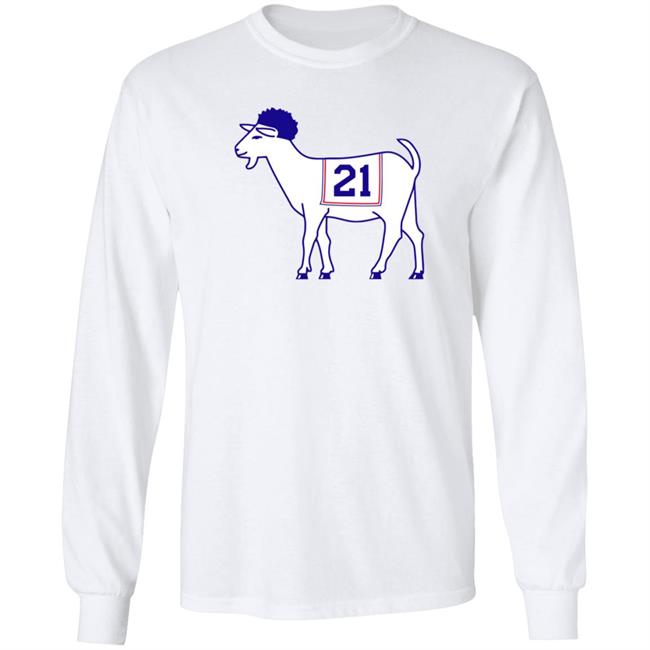 Joel The G.O.A.T. Shirt Phillyphaithful Merch Joel The G.O.A.T. Shirt Phillyphaithful Merch
