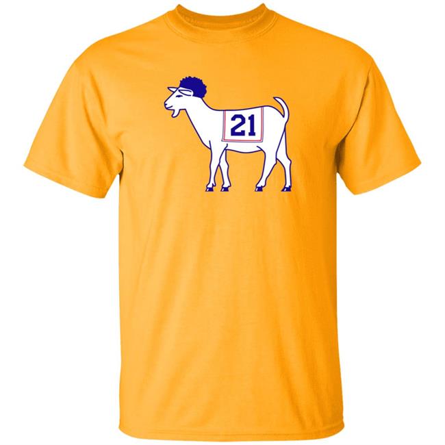 Joel The G.O.A.T. Shirt Phillyphaithful Merch Joel The G.O.A.T. Shirt Phillyphaithful Merch