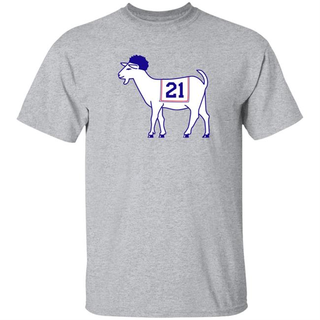 Joel The G.O.A.T. Shirt Phillyphaithful Merch Joel The G.O.A.T. Shirt Phillyphaithful Merch