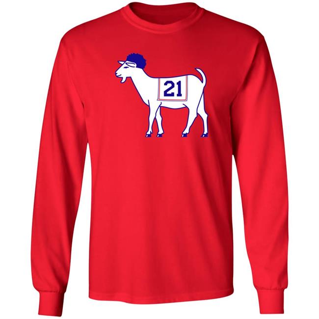 Joel The G.O.A.T. Shirt Phillyphaithful Merch Joel The G.O.A.T. Shirt Phillyphaithful Merch