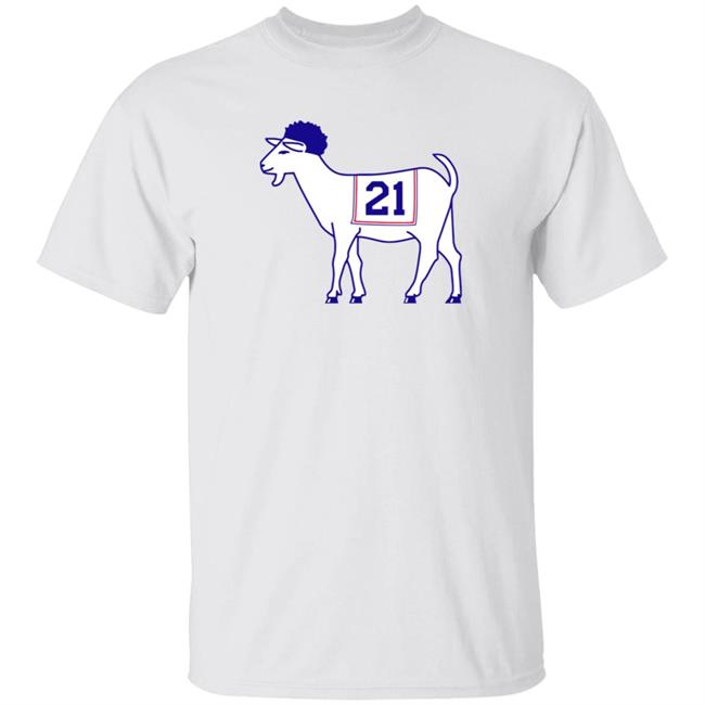 Joel The G.O.A.T. Shirt Phillyphaithful Merch Joel The G.O.A.T. Shirt Phillyphaithful Merch