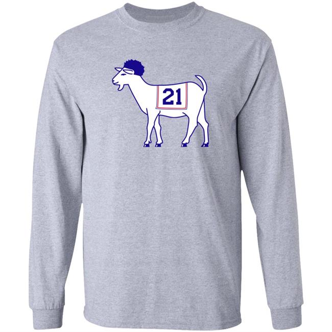 Joel The G.O.A.T. Shirt Phillyphaithful Merch Joel The G.O.A.T. Shirt Phillyphaithful Merch