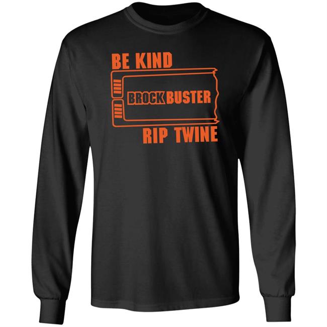 Yes Men Outfitters Merch Be Kind Brock Buster Rip Twine Shirt Yes Men Outfitters Merch Be Kind Brock Buster Rip Twine Shirt