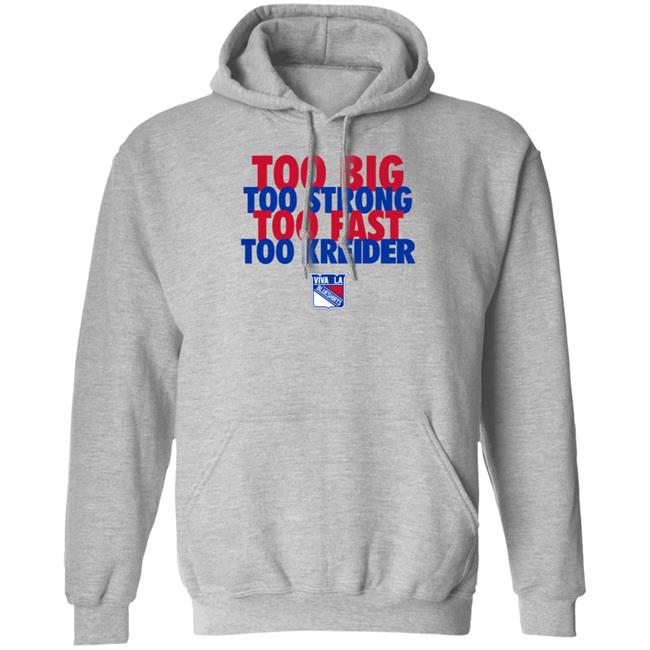 Michael Gismondi Too Big Too Strong Too Fast To Kreider Shirt Barstoolsports Merch Michael Gismondi Too Big Too Strong Too Fast To Kreider Shirt Barstoolsports Merch