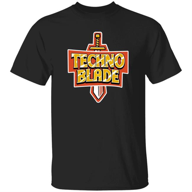 Technoblade Sword Shirt Techno Blade Merch
