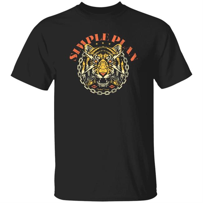 Simple Plan Tiger Shirt Simple Plan Merch