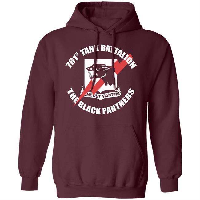 761st Tank Battalion Black Panthers T Shirt Hoodie Sweatshirt 761st Tank Battalion Black Panthers T Shirt Hoodie Sweatshirt