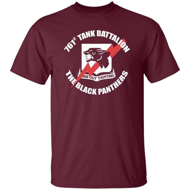 761st Tank Battalion Black Panthers T Shirt Hoodie Sweatshirt 761st Tank Battalion Black Panthers T Shirt Hoodie Sweatshirt
