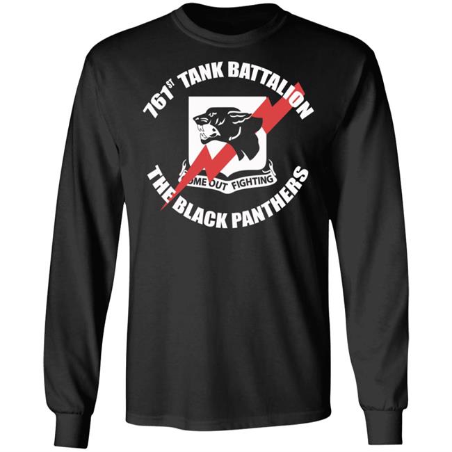 761st Tank Battalion Black Panthers T Shirt Hoodie Sweatshirt 761st Tank Battalion Black Panthers T Shirt Hoodie Sweatshirt